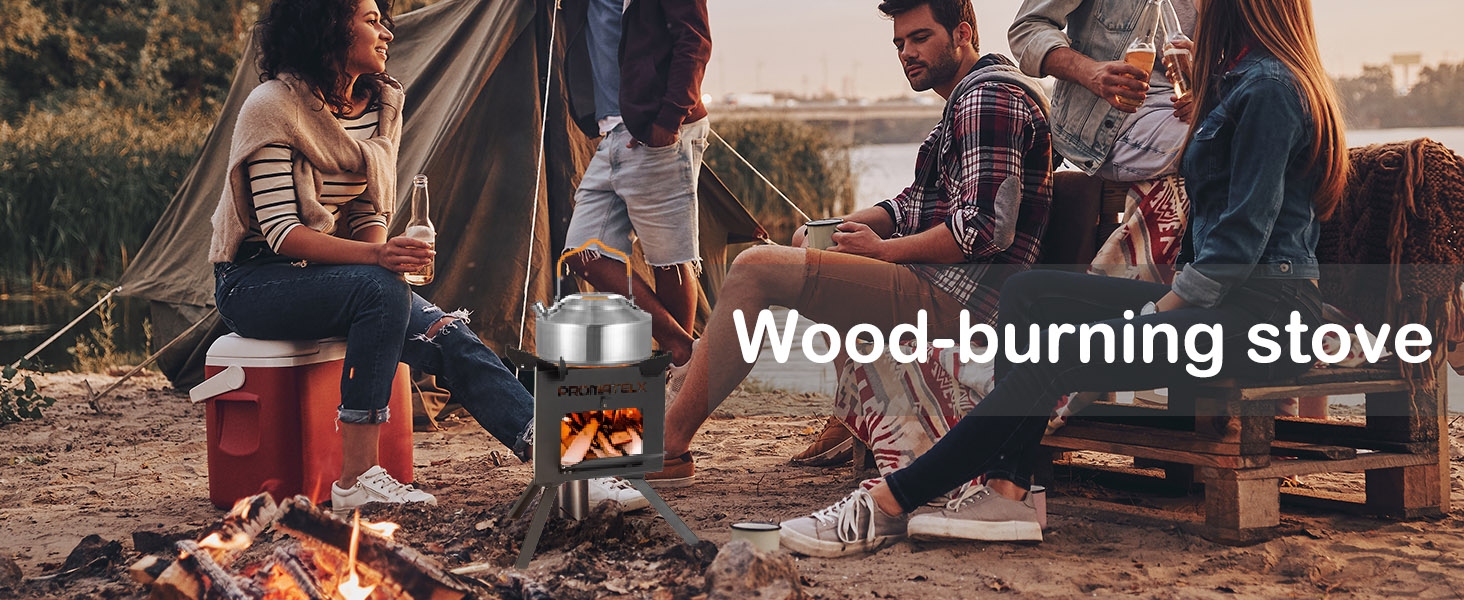 You can easily find fuel for it outdoors and use it to cook delicious food
