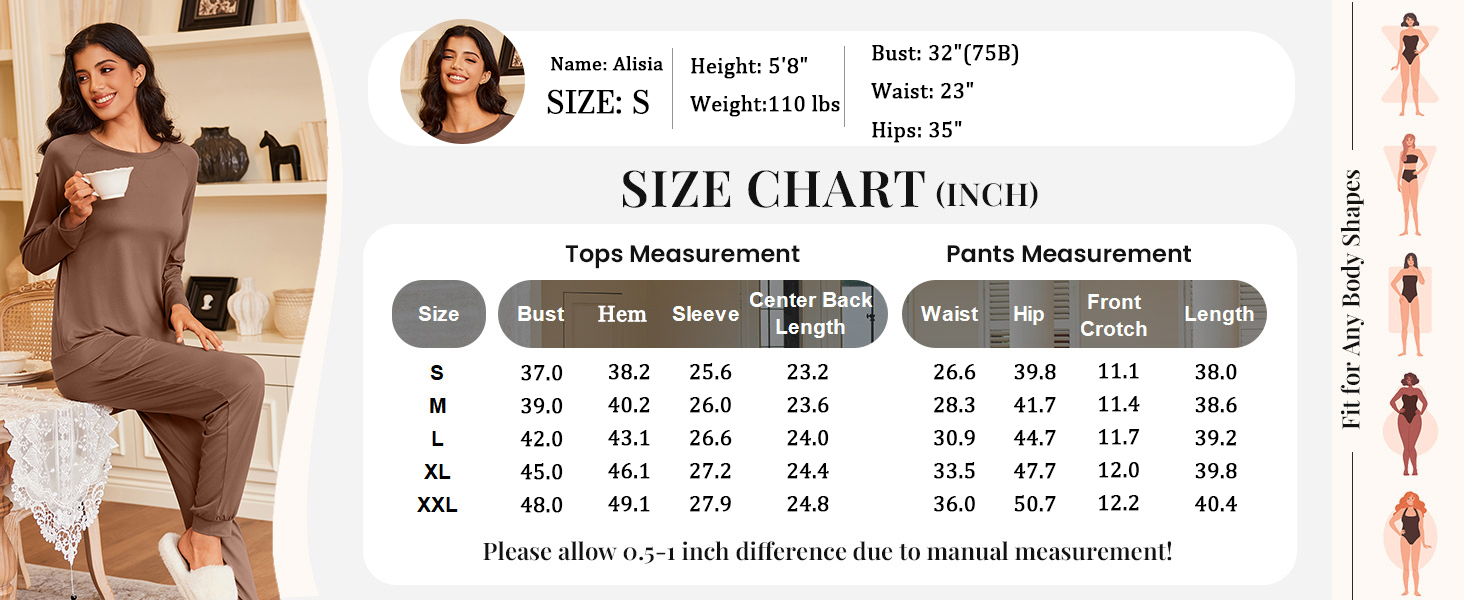 ekouaer pajamas for women