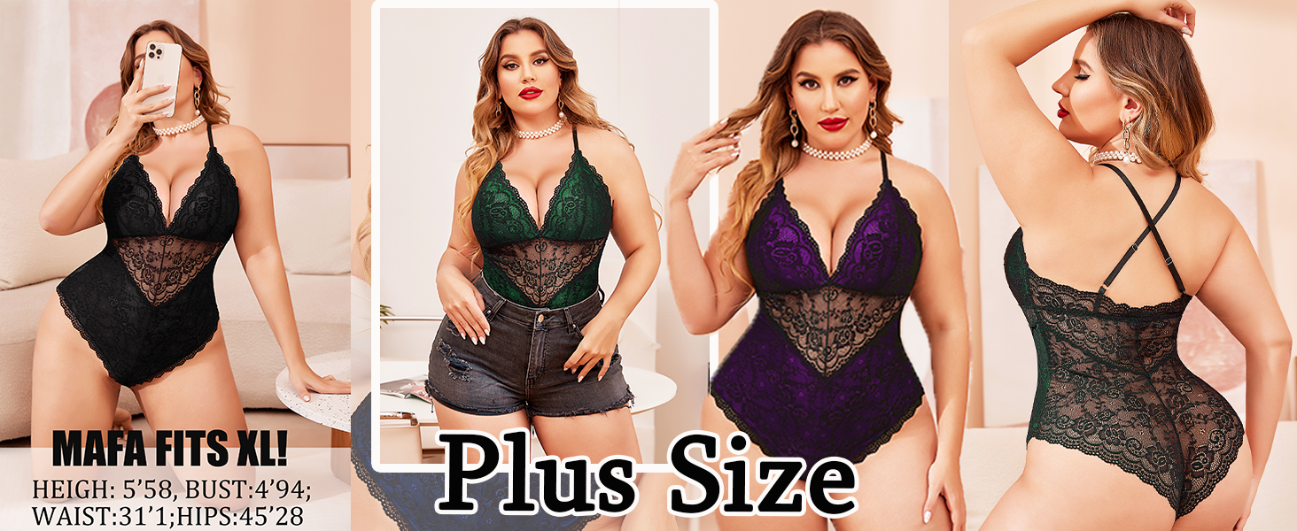plus size lingerie for curvy women