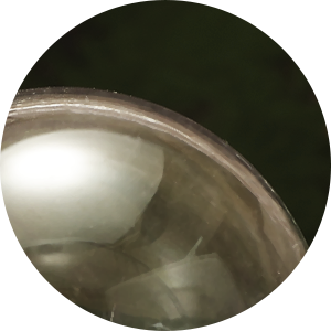 clear baseball display box round