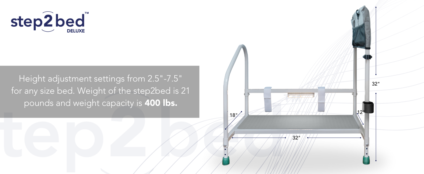 step2bed deluxe height adjustments