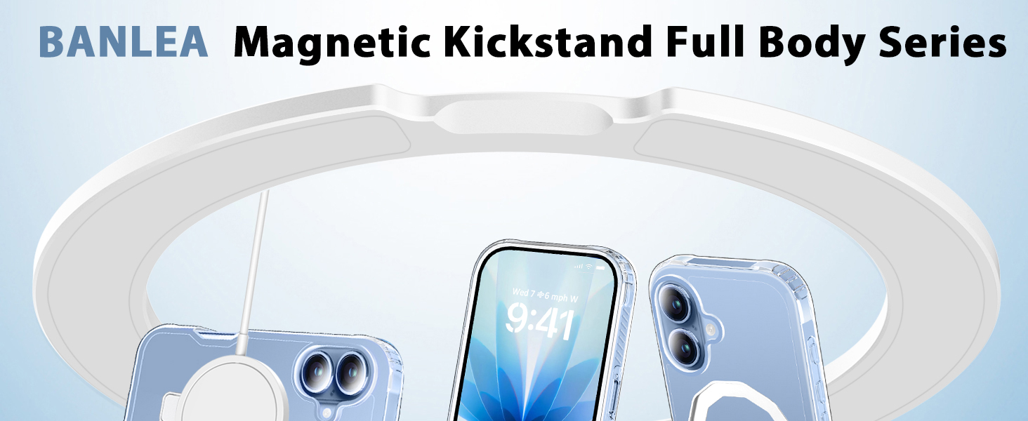 Full Body Kickstand Magnetic Case