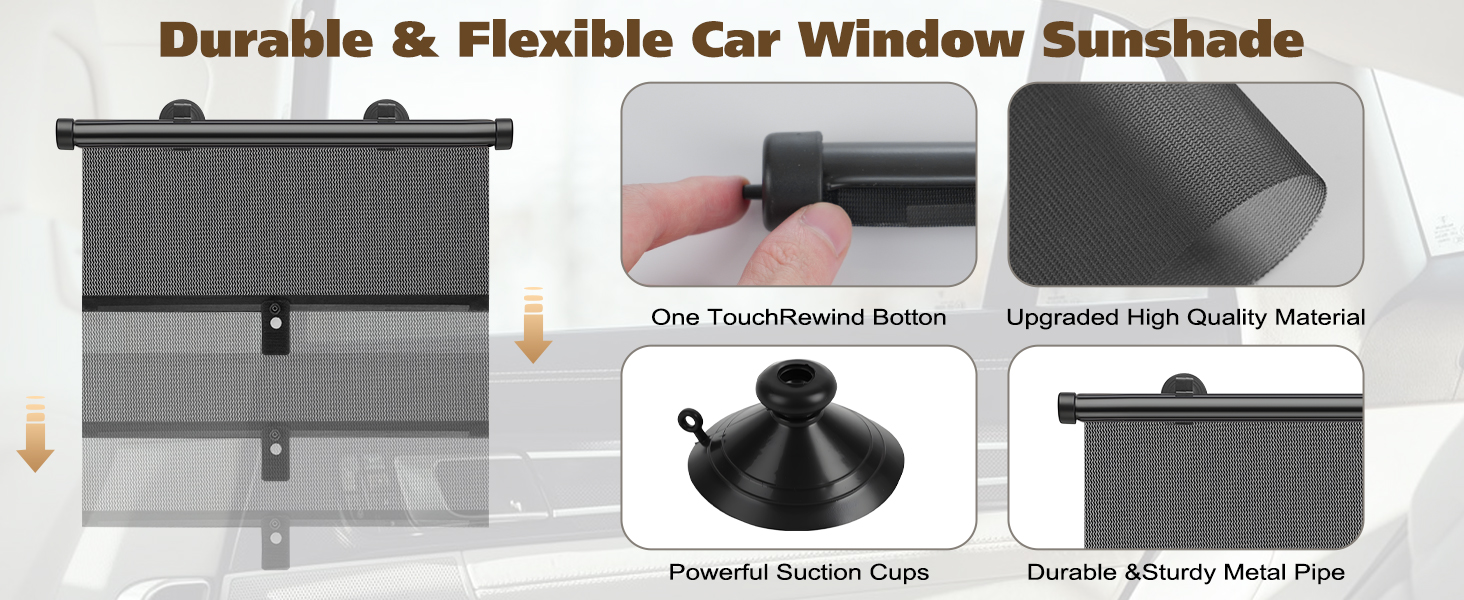 car shades for back windows baby