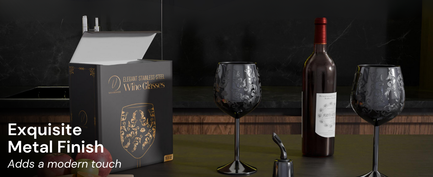 Stainless Steel Wine Glass
