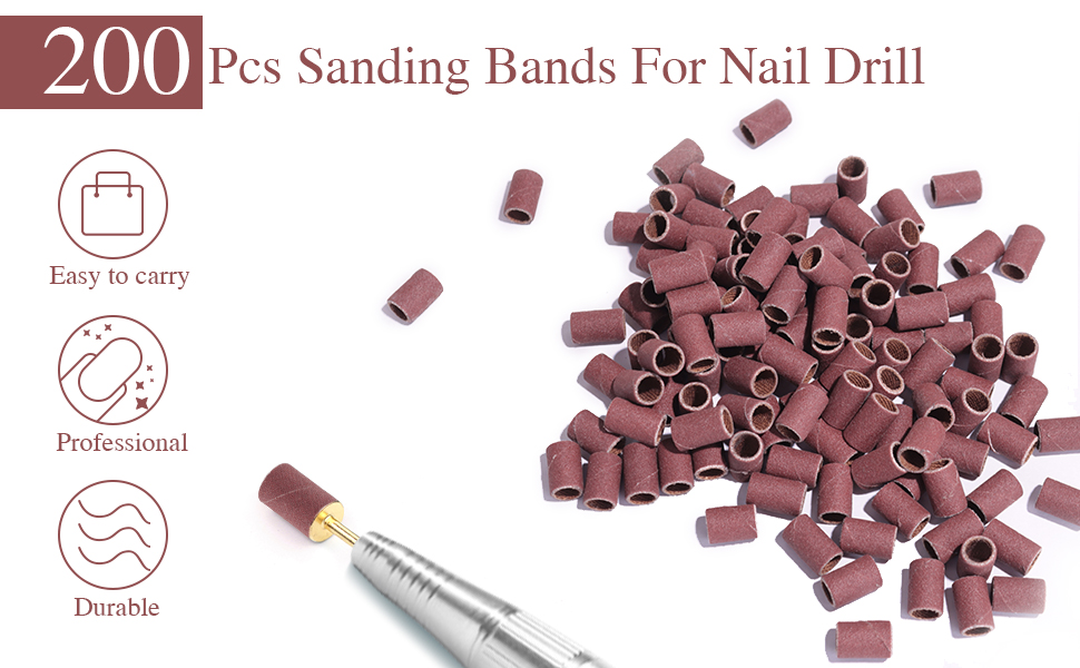 nail sanding bands