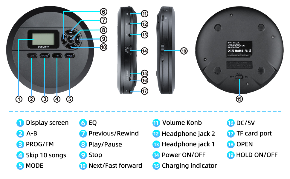 portable cd player
