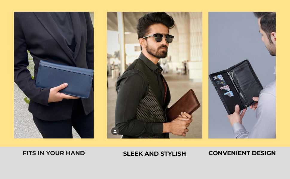 passport travel organizer holder case cover card document gift credit men women document pouch bag