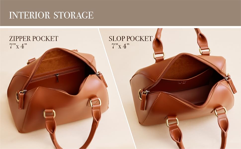バッグ BIO WEAR BOSTON BAG BROWN Cactus Vegan Leather Weekend Boston Bag – Aww