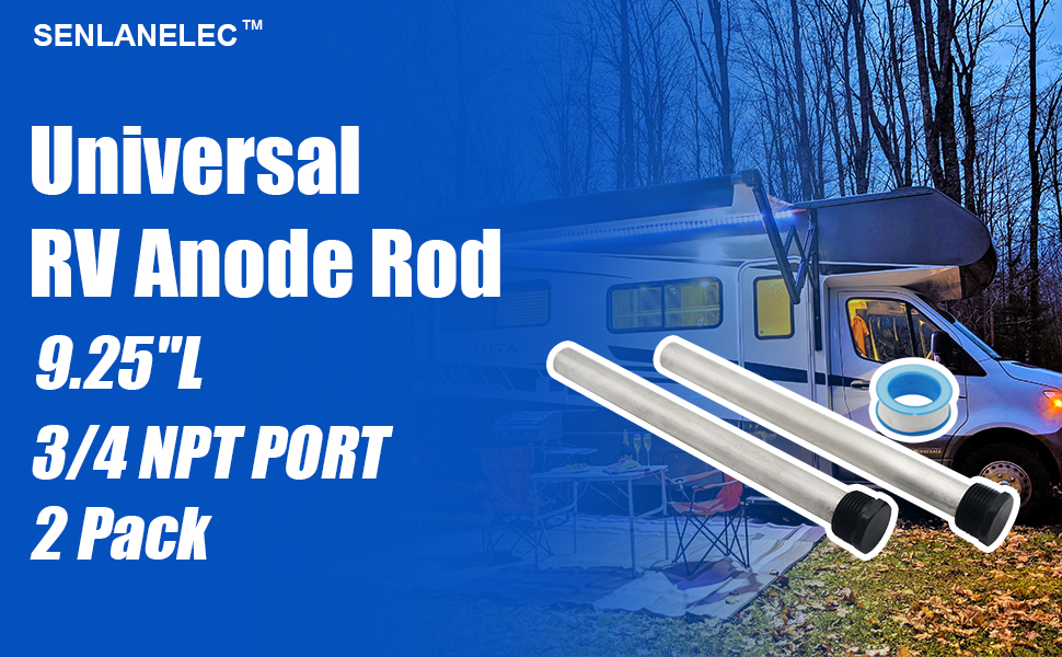 SENLANELEC SL001 RV Water Heater Anode Rod for Suburban and