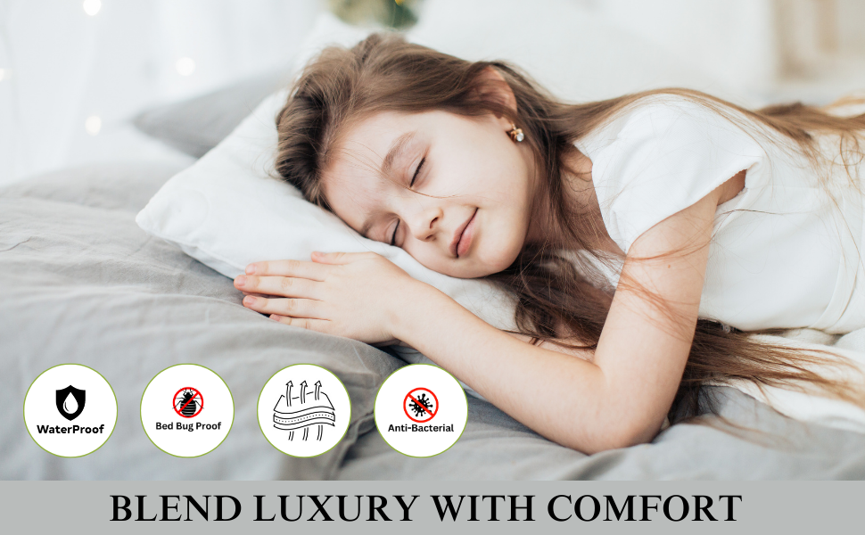 mattress protector waterproof bed cover baby bedsheet urine elastic fitted king size double