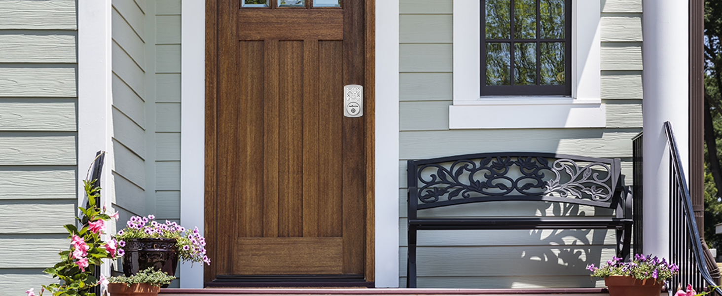 Signstek Fingerprint Door Lock, Keyless Entry Smart Door Lock