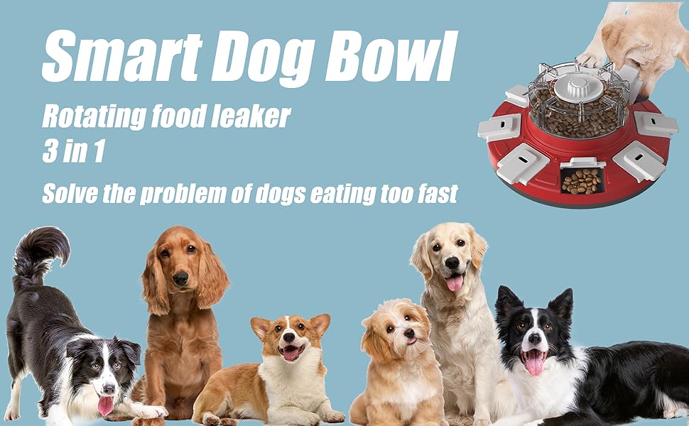 Dog Puzzle Toys 2 Levels Dog Treat Puzzle Slow Feeder Food