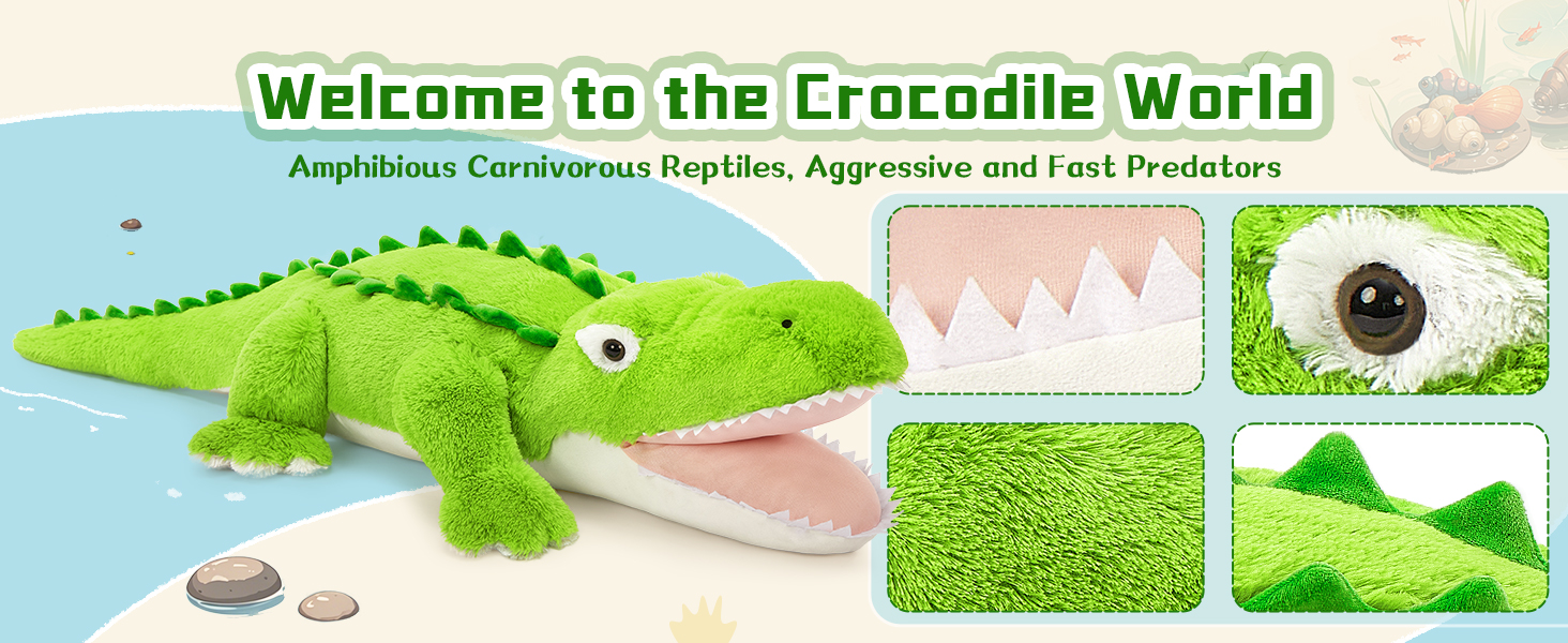 Alligator stuffed animal 