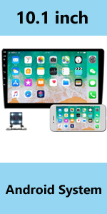 car stereo 2 din indash head unit 10.1inch Android