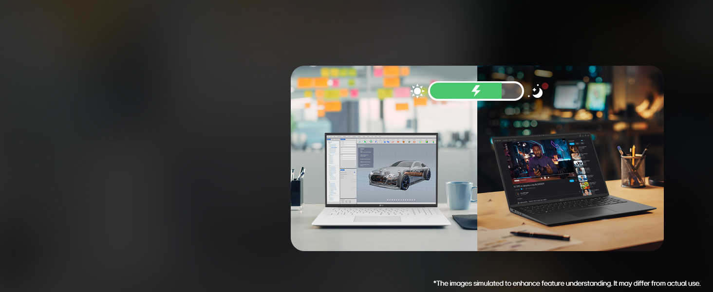 high-capacity battery.