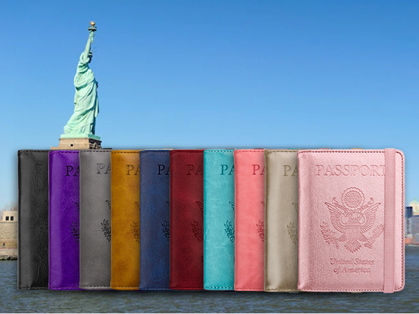 RFID BLOCKING PASSPORT CASE 3D Embossing Series