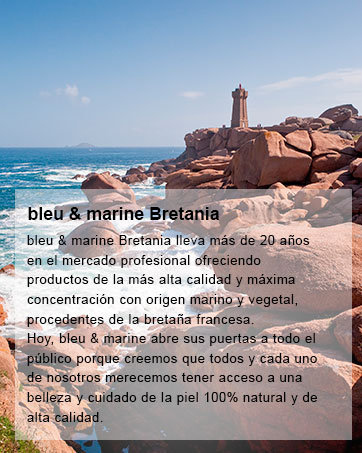 bleu&marine bretania natural cosmetic marine 100% natural organic nature france bretagne cosmetique
