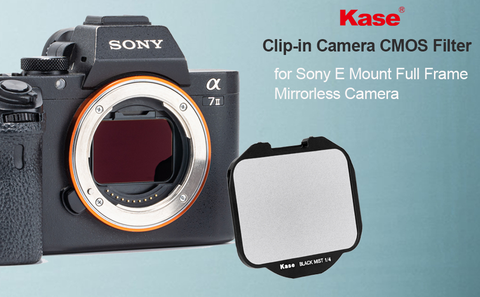 Amazon.com : Kase Clip-in Black Mist 1/4 Diffusion Filter