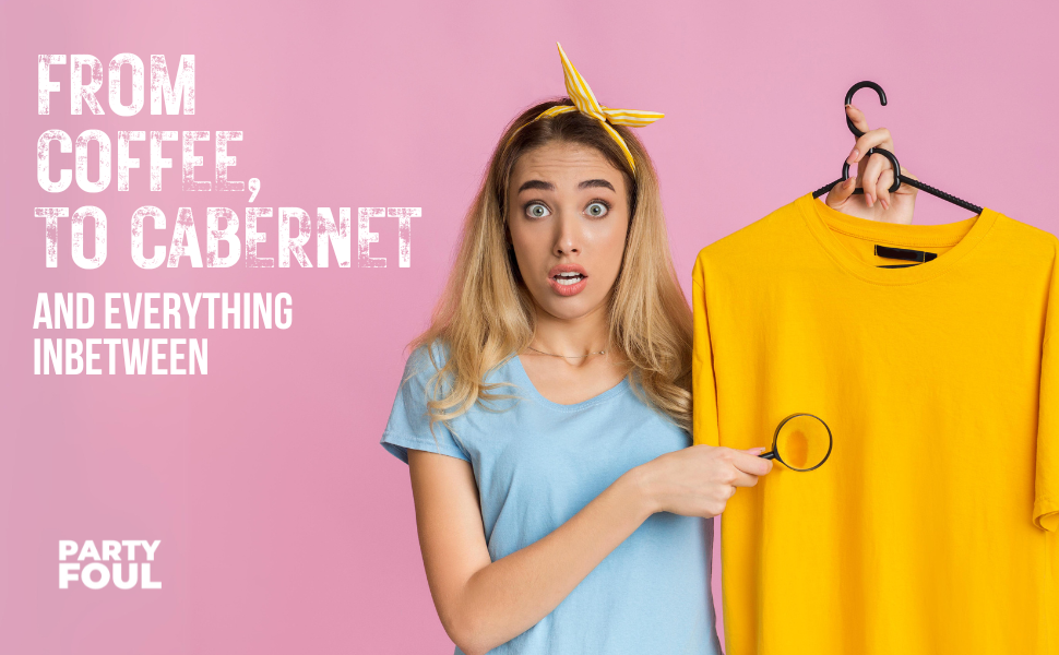 Party Foul Wine Stain Out Spray Plant Based Red Wine