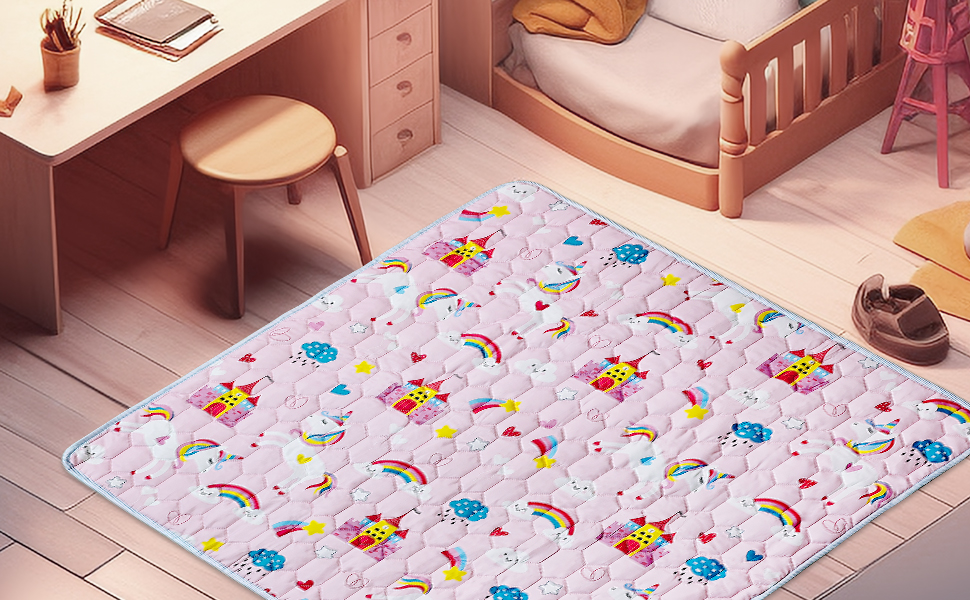 ASXEU Baby Play Mat 50" X 50", Comfortable, Odorless, Non