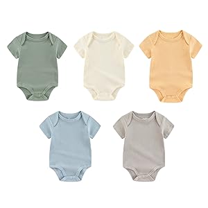 5-pack baby bodysuit