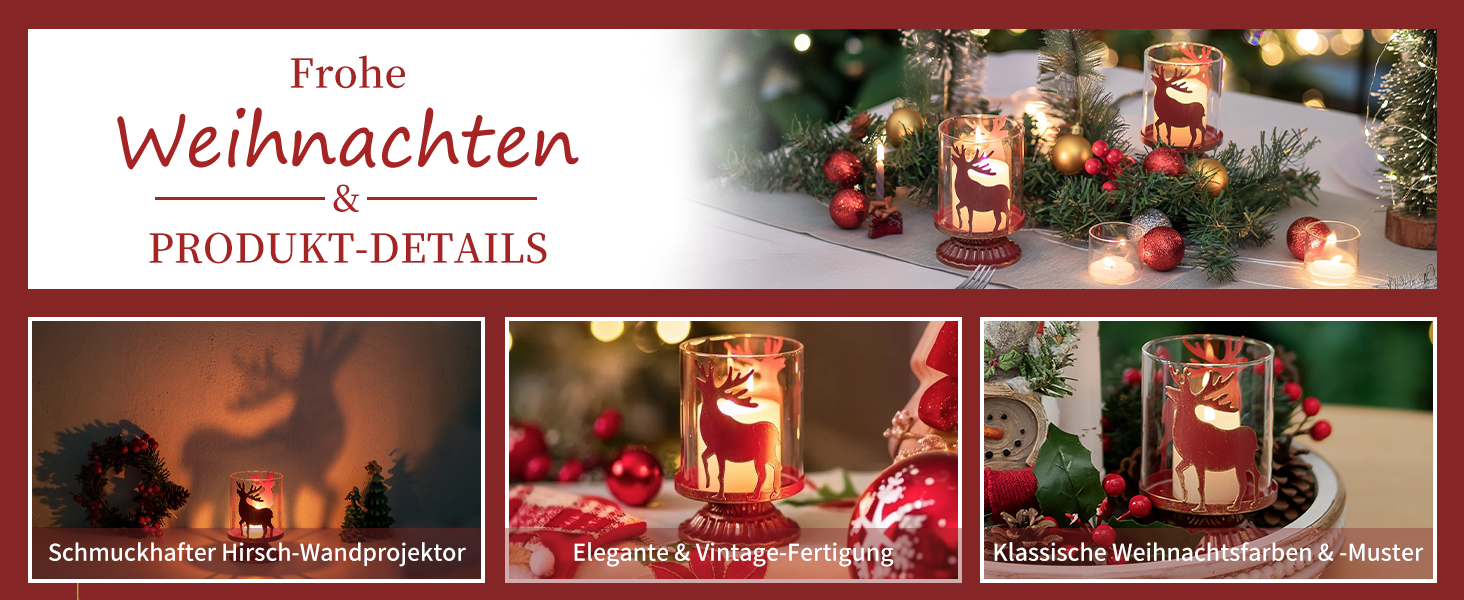 Suport de lumânare xmas