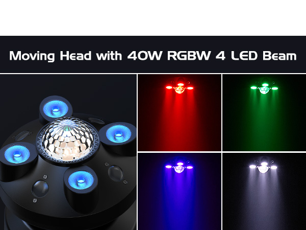 Amazon.co.jp: SEBRUANC 70W ステージライト 9LED ムービング