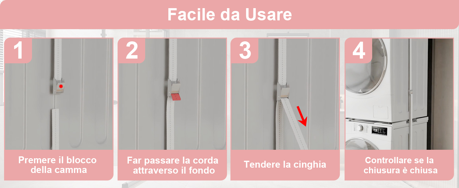 kit sovrapposizione lavatrice