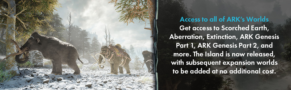 Access to all of ARK's Worlds