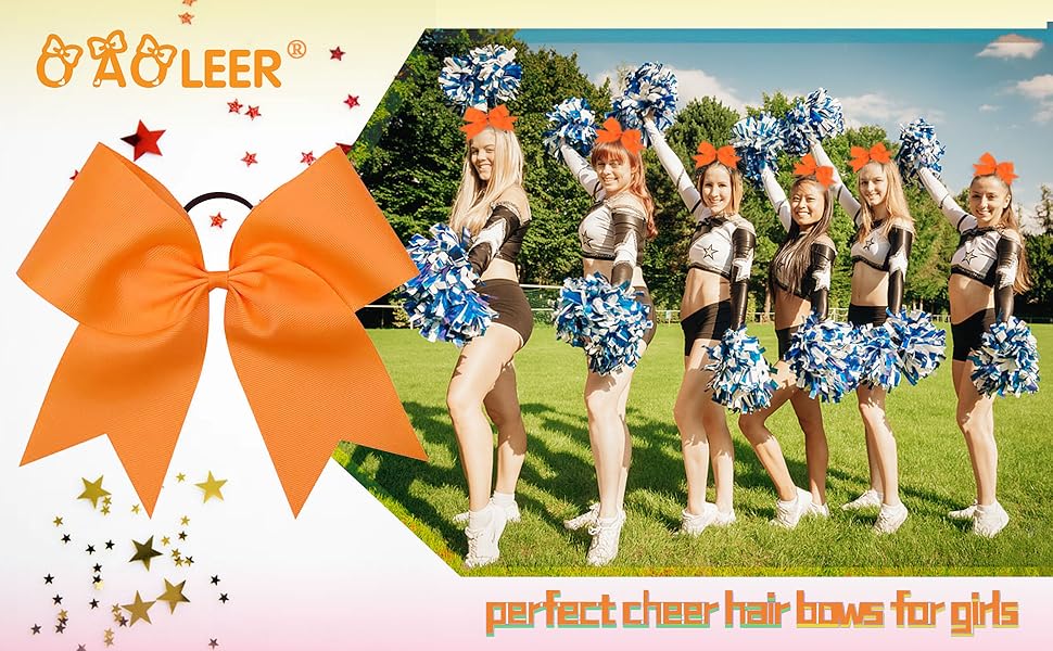 perfect cheer hair bows for girls