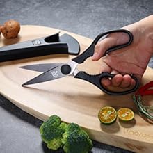 Magnetic Holder Design can put the shears on any metal surface such as refrigerator,