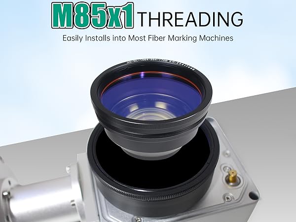 Amazon.com: XUNKUANER F-Theta Lens 175x175mm FL 254mm Fiber