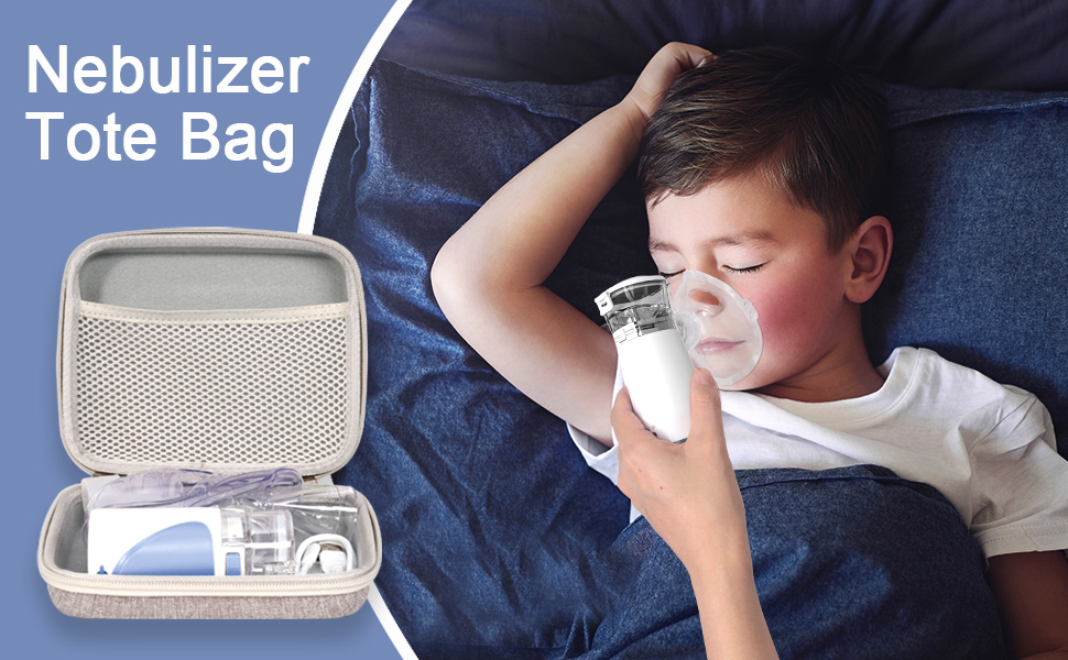 Ynpuz Carrying Case for Portable Nebulizer, Nebulizer
