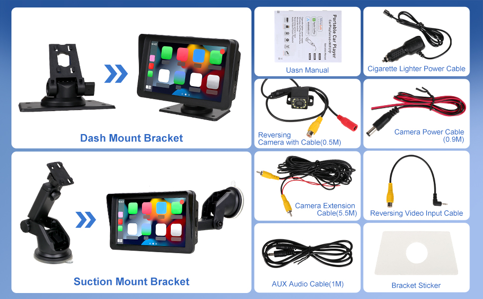 portable car stereo