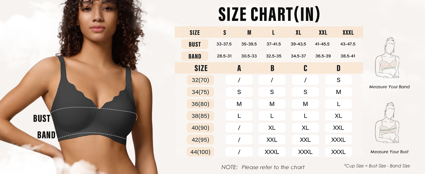 Padded Soft Lift Bralettes