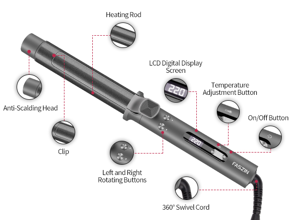 Offen オッフェン pointed-CURLS 37 Offen オッフェン pointed-CURLS 37 CkeyiN 32mm Flat-Tube