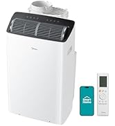 Midea Duo 12,000 BTU (10,000 BTU SACC) HE Inverter Ultra Quiet Portable Air Conditioner, Cools up...