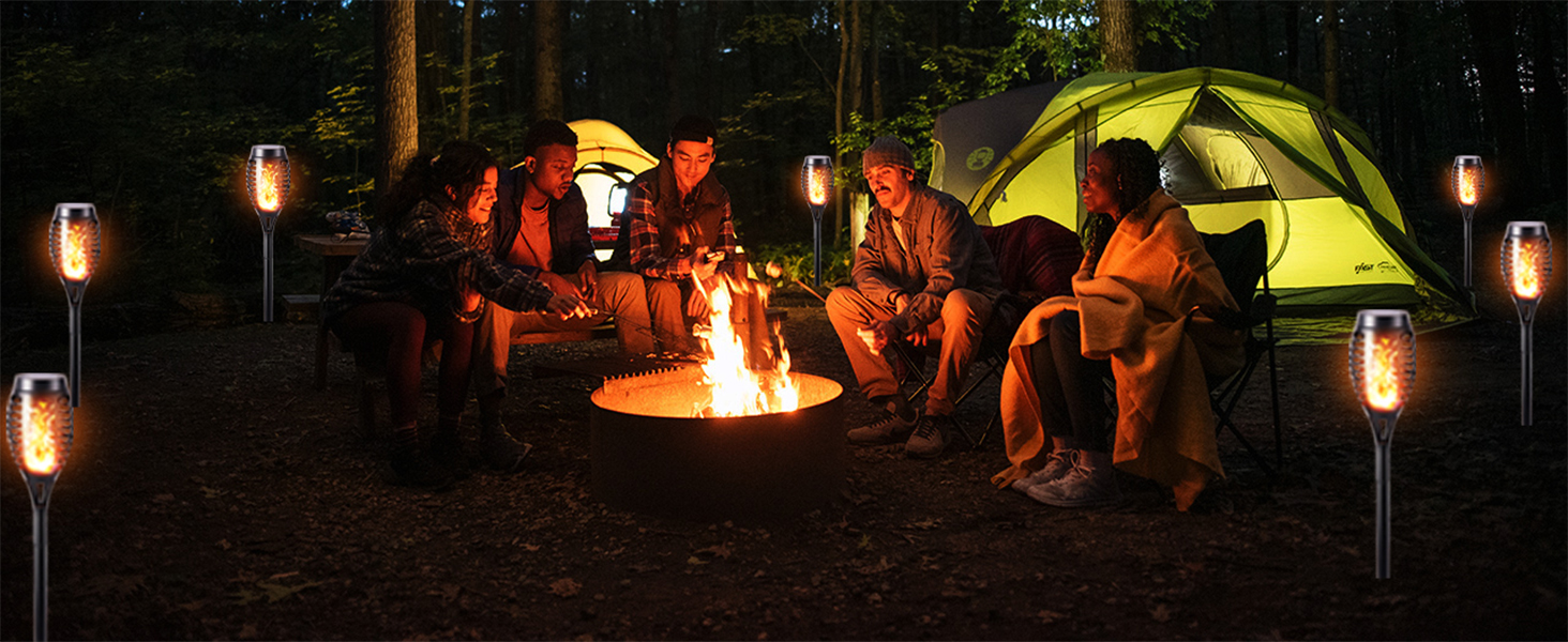 Solar Torch Lights for camping