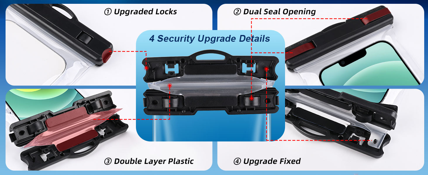 waterproof phone pouch