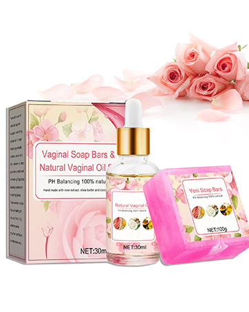 Yoni soap and oil set