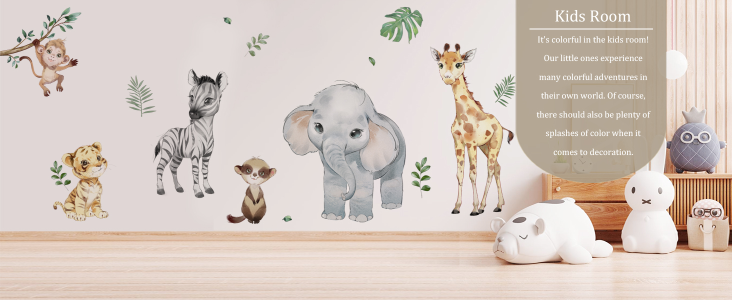 wall decals for kids room, classroom, nursery, baby boy and baby girls room.