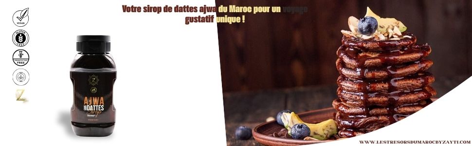 sirop de dattes Medjoul du Maroc