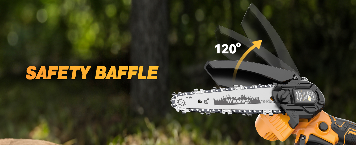 Cordless Power Chainsaw For Dewalt 20V Max Battery, Mini Chainsaw 6inch