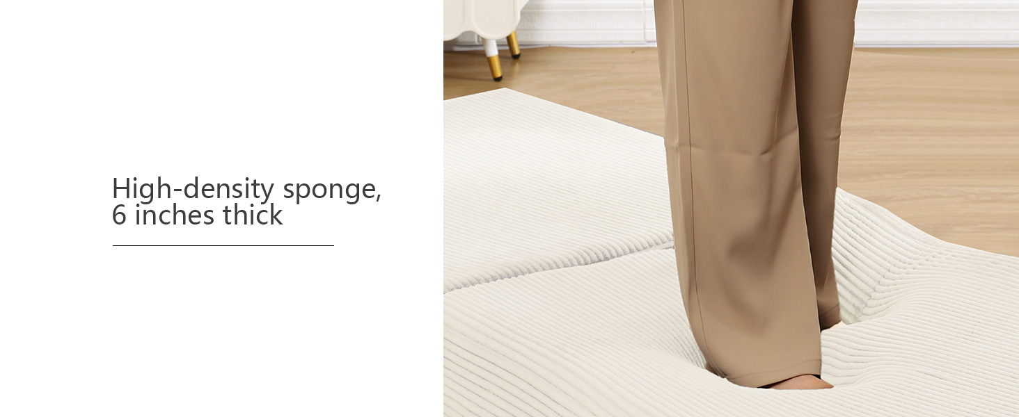 futon sofa bed foldable sofa floor couch convertible fold out folding chair sleeper mattress comfy