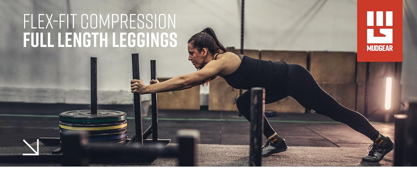 Flex-fit compression leggings