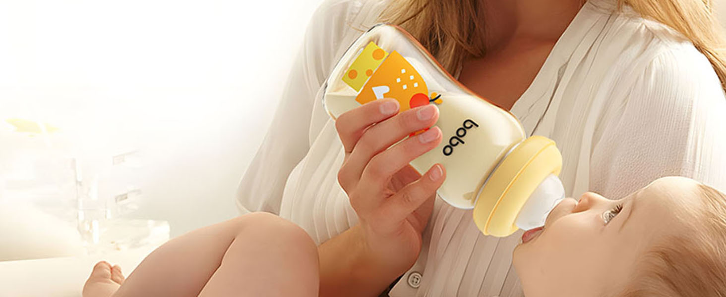 Baby Bottle with Natural Response Nipple