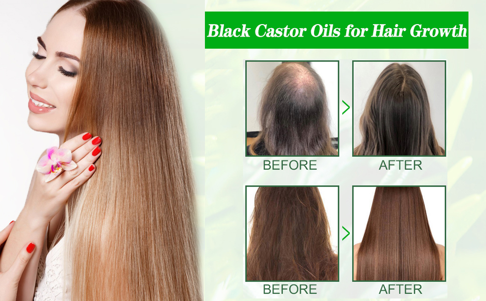 Organic Castor Oil for hair growth