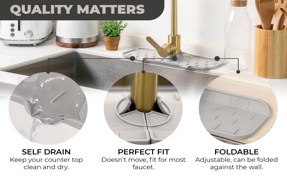 Faucet Splash Catcher