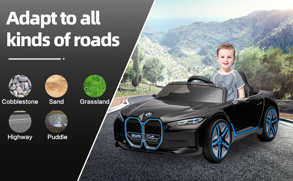 BMW キッズカー Amazon.com: VPQS Licensed BMW Electric Car for Kids, 12V
