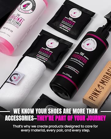 Pink Miracle complete kit for shoe care
